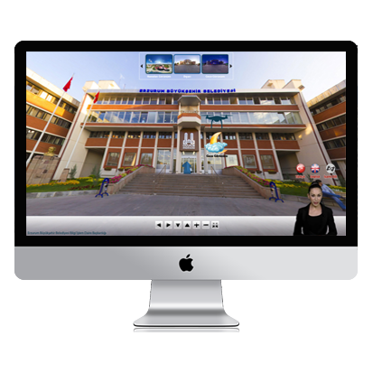 Erzurum B&uuml;y&uuml;k Şehir Belediyesi Sanal Tur Projesi