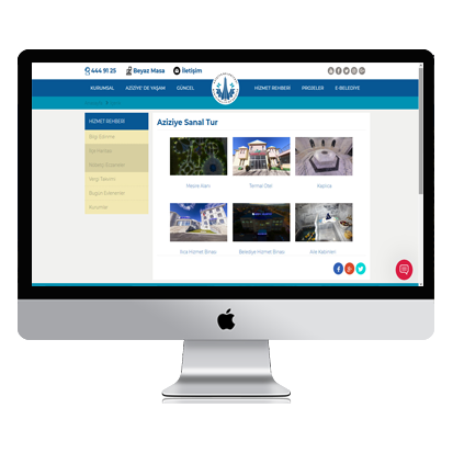 Aziziye Belediyesi Sanal Tur Projesi